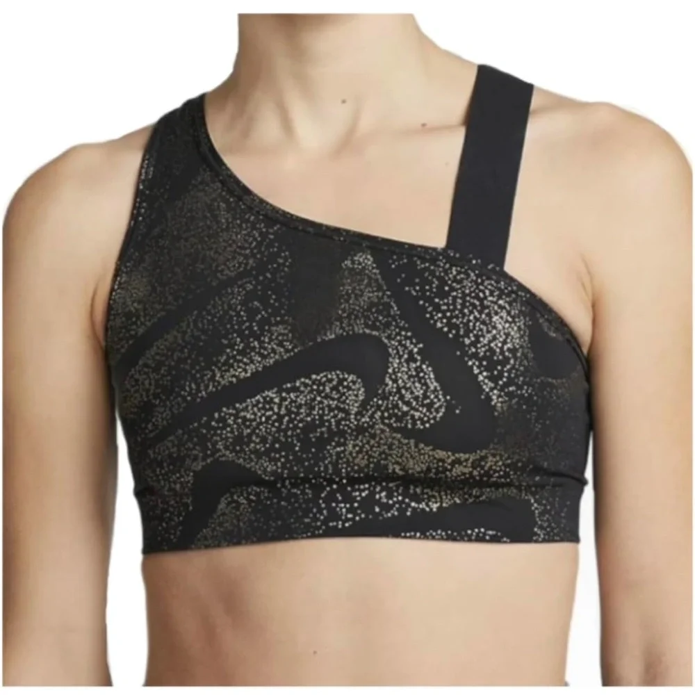 Nike Women's Non-Padded Asymmetrical Dri-FIT Sports Bra Small